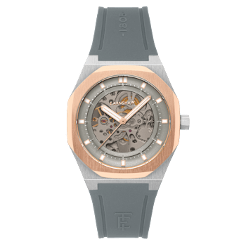 Thomas Earnshaw Discovery Drake Skeleton Gray Dial Gray Stainless Steel
Band Automatic Watch