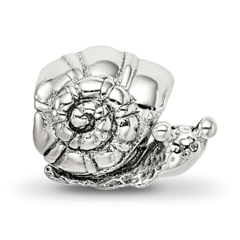 Sterling Silver Snail Bead