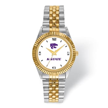 LogoArt Kansas State University Pro Two-tone Gents Watch