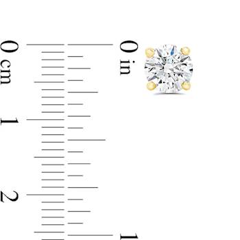 Lab Grown White Diamond 14K Yellow Gold Stud Earrings VS1 Clarity E
Color, IGI Certified 2ctw