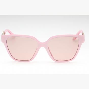 Versace Pink Frame / Light Pink Mirrored Lenses Sunglasses