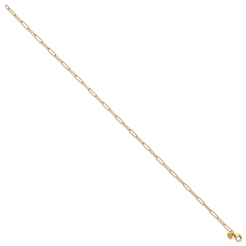 14K Yellow Gold Polished Fancy Link Bracelet