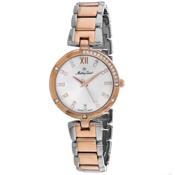 Mathey Tissot Women's Classic Rose-Two-tone Stainless Steel Watch