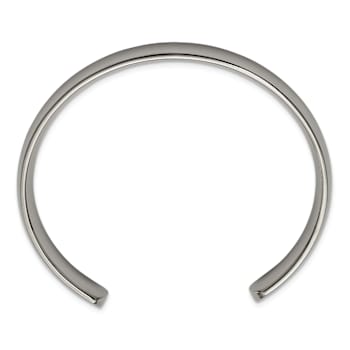 Titanium Polished Cuff Bangle
