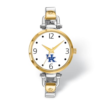 LogoArt University of Kentucky Elegant Ladies Two-tone Watch