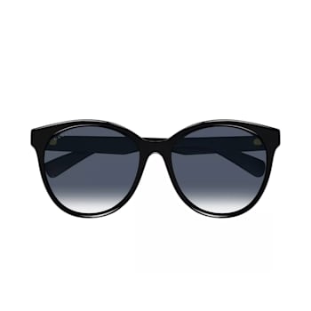 Gucci Black Frame / Gray Lens Sunglasses