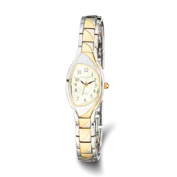 Ladies Charles Hubert Gold-finish Two-tone Gold-tone Dial 20mm Watch