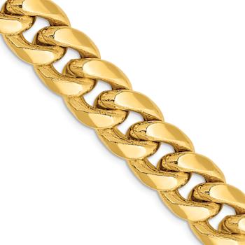 14k Yellow Gold 11mm Miami Cuban Link 26 Inch Chain