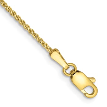 10k Yellow Gold 1.25mm Spiga Link Bracelet