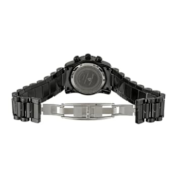 Swiss Legend Women's Commander Black Ceramic Band Watch