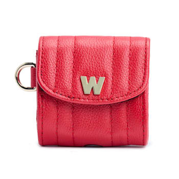 Mimi Red Earpod Case with Wristlet