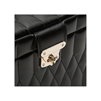 Caroline Medium Jewelry Box Black By Wolf