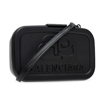 Balenciaga Lunch Box Black Small Shoulder Bag