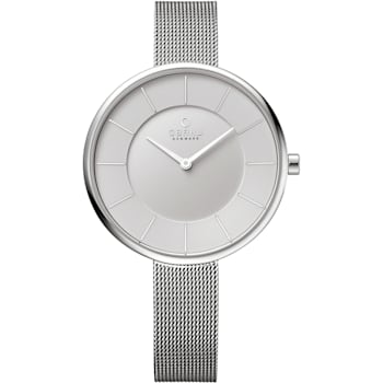 Obaku Women's Sand Stainless Steel Mesh Band Watch