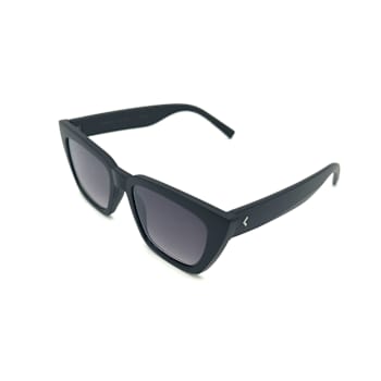 Kendall + Kylie Black Matte Frame/ Gray Gradient Lenses Sunglasses