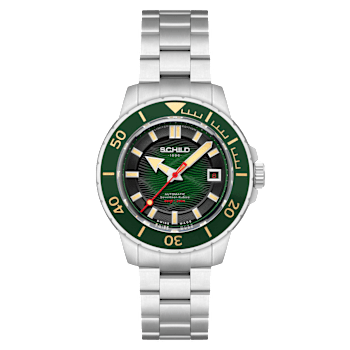 Schild Hermann Swiss Automatic Green Dial White Stainless Steel Band
Limited Edition Watch