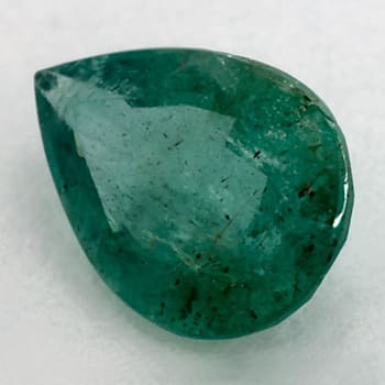 Zambian Emerald 8.06x5.92mm Pear Shape 0.98ct