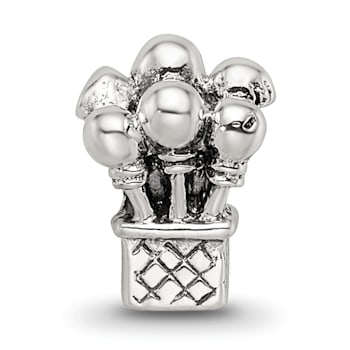 Sterling Silver Balloons Bead