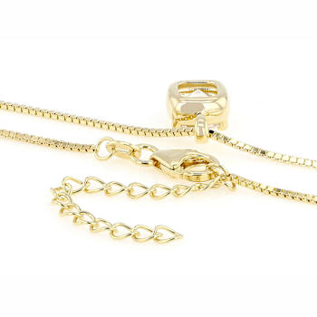 Moissanite Cushion-Cut Solitaire Pendant In 14K Gold Over Sterling
Silver 2.00ctw Diamond Equivalent Weight