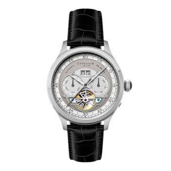 Thomas Earnshaw Baron Grand Date Calendar Open Heart Automatic