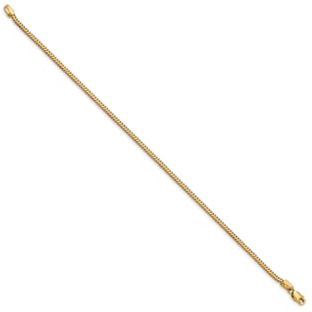 14k Yellow Gold 1.4mm Franco Link Bracelet