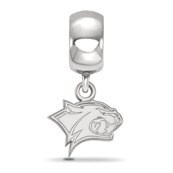 Sterling Silver Rhodium-plated LogoArt University of New Hampshire XS
Dangle Bead