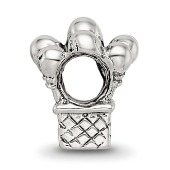 Sterling Silver Balloons Bead