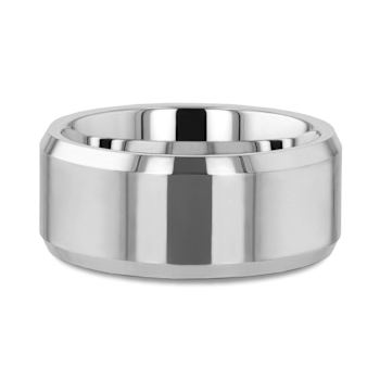 CORINTHIAN Beveled Tungsten Carbide Ring 12mm