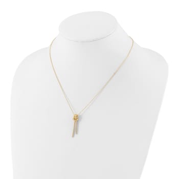 14K Yellow Gold Polished Necklace