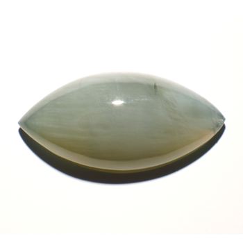 Nephrite Jade Cat's Eye 14.05x7.02mm Marquise Cabochon 2.25ct