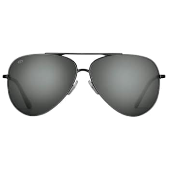 Flying Fisherman Crew Polarized Sunglasses Gunmetal Frame/Smoke Lens