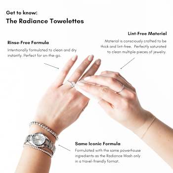Shinery Radiance Towelettes - Luxury Jewelry Wipes