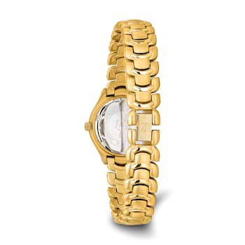 Ladies Charles Hubert Gold-finish White Dial Watch