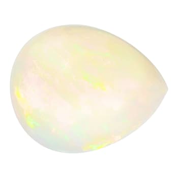 Ethiopian Opal 21.10x17.30mm Pear Shape Cabochon 11.40ct