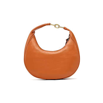 MCM Medium Mode Travia Hobo in Spanish Cognac Nappa Leather Handbag