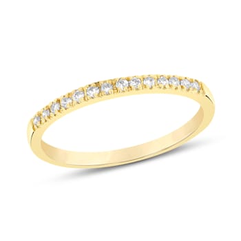 0.15ctw Diamond Band Ring in 14k Yellow Gold