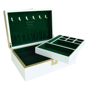 Mele and Co Maidson Burke London Lacquer Jewelry Box