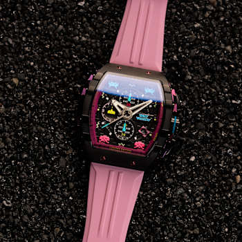 Nubeo Magellan Chronograph Space Invaders Purple Stainless Steel Band
Limited Edition Watch