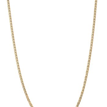14k Yellow Gold 3mm Anchor Link Chain 26 inch