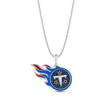 True Fans Tennessee Titans Pendant With 18" Chain