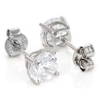 CZ Bracelet And Stud Earring Gift Set In Sterling Silver