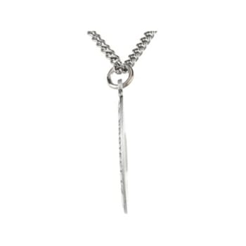 Sterling Silver St. Christopher Medal Pendant With Chain