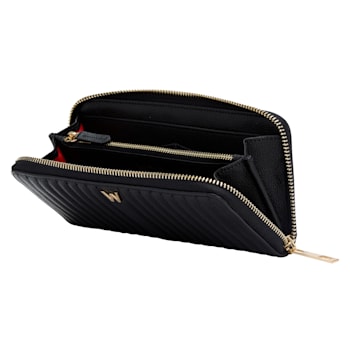 Mimi Black Continental Wallet