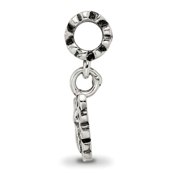 Sterling Silver Butterfly Dangle Bead