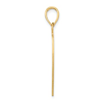 14k Yellow Gold Emergency Medical Technician Pendant