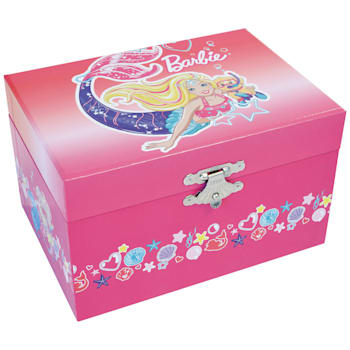 Mele and Co Barbie Mermaid Jewelry Box