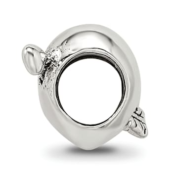 Sterling Silver Heart with Arrow Bead