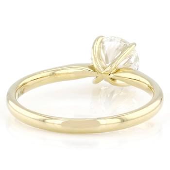 Lab-Grown Diamond Solitaire Ring In 14K Gold 1.10ct
