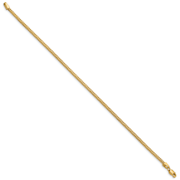 14k Yellow Gold 1.5mm Franco Link Bracelet