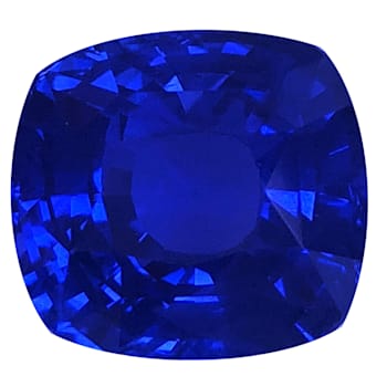 Sapphire Loose Gemstone Unheated  12.5x11.3mm Cushion 11.39ct